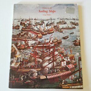 1960s Themes in Art: Sailing Ships Book Vintage Artwork Paintings George Wallace